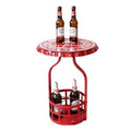 Throwback Iron Bottle Cap Table